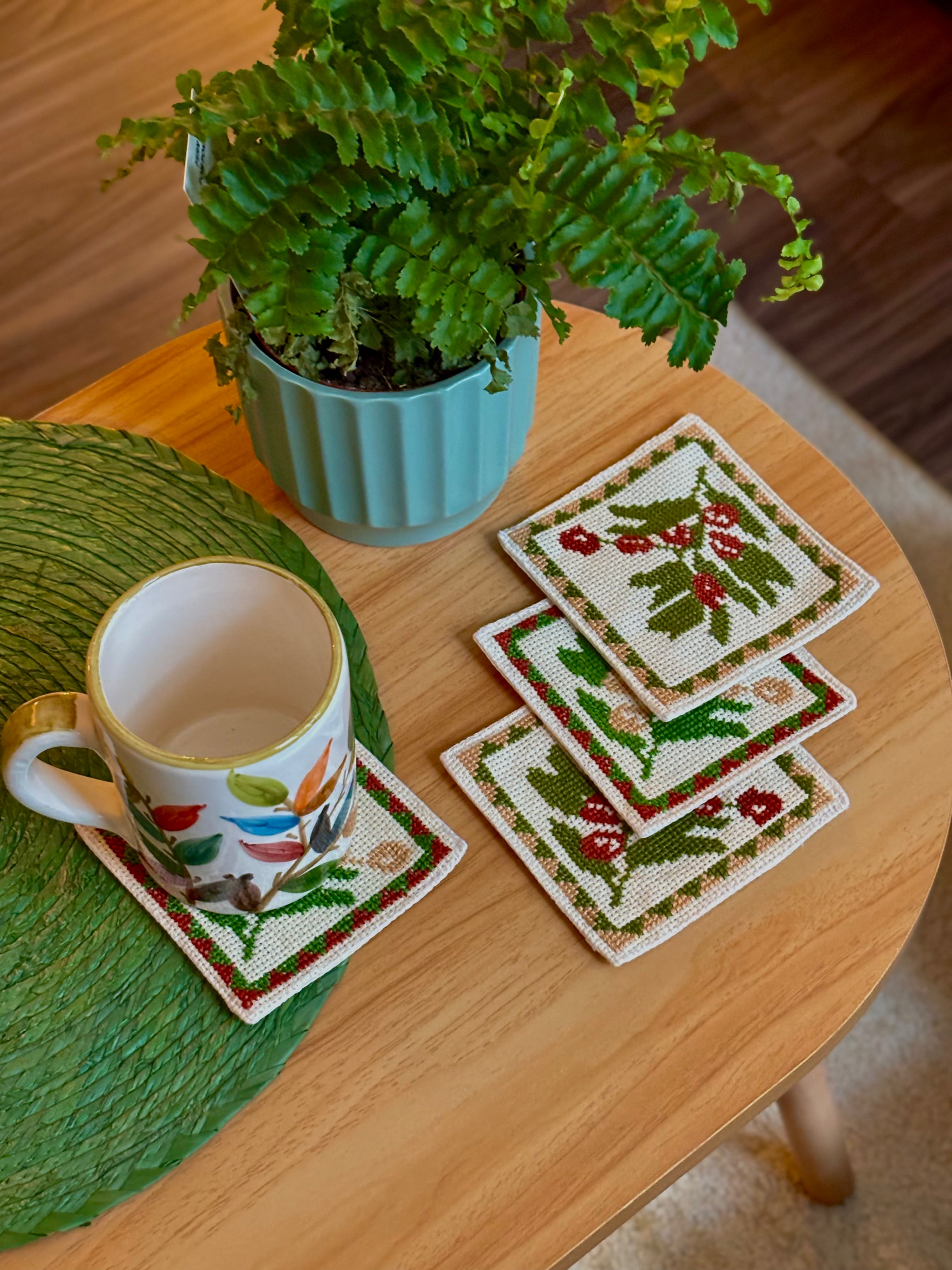 Olive Branch Coasters